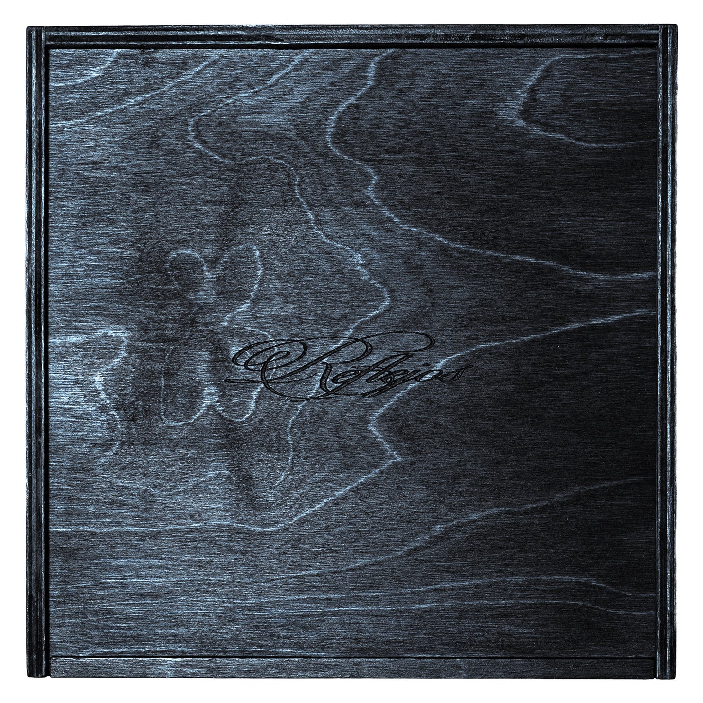 Engraved blue-tinted wooden box – Reflejos Berlioz Smash & Grab
