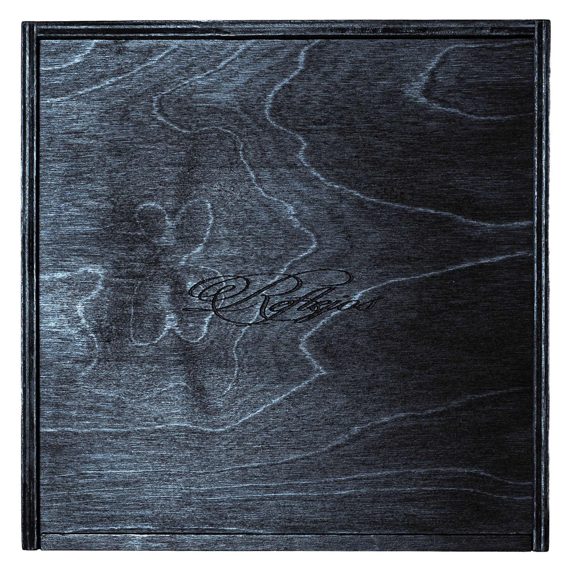 Engraved blue-tinted wooden box – Reflejos Berlioz Smash & Grab